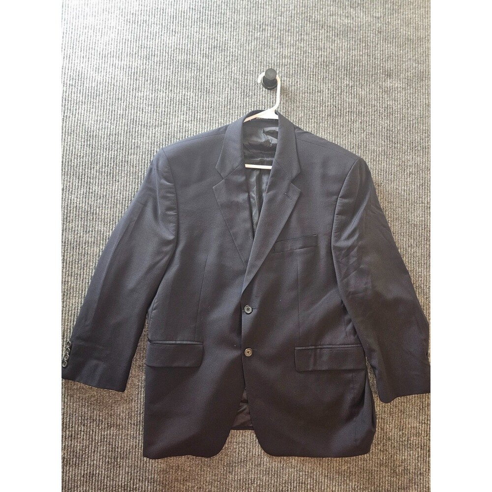 Chaps Ralph Lauren Mens 42S Blazer Black Wool Cashmere 2 Button Jacket Canada